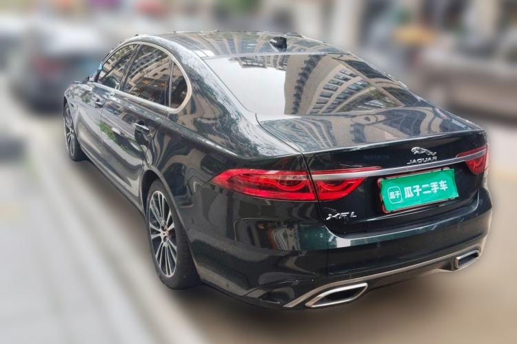Used Jaguar XFL 2025 Model—2.0T P250, Two-Wheel Drive, Premium Luxury Edition Rear Left 45 Deg