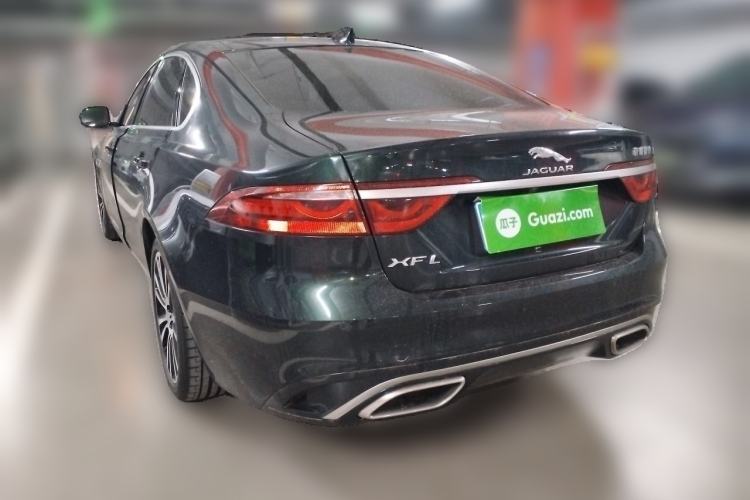 Used Jaguar XFL 2025 Model—2.0T P250, Two-Wheel Drive, Premium Luxury Edition Rear Left 45 Deg
