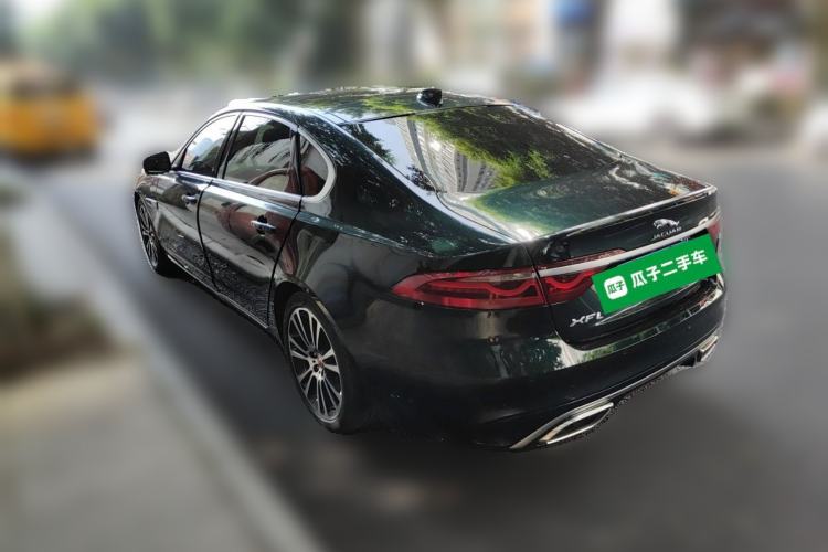 Used Jaguar XFL 2025 Model—2.0T P250, Two-Wheel Drive, Premium Luxury Edition Rear Left 45 Deg