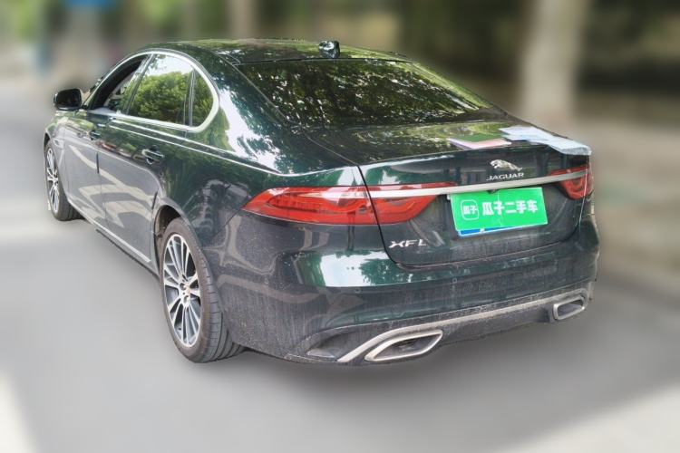 Used Jaguar XFL 2025 Model—2.0T P250, Two-Wheel Drive, Premium Luxury Edition Rear Left 45 Deg