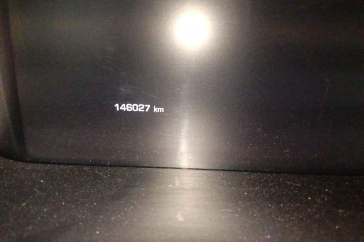Used Jaguar XJ 2011 XJL 3.0 Panoramic Business Edition Odometer Close Up