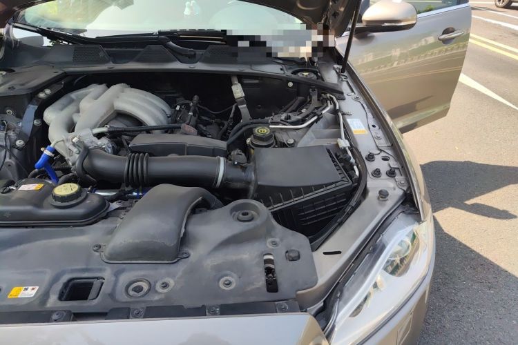 Used Jaguar XJ 2012 XJL 3.0 Panoramic Business Edition Engine Bay Left