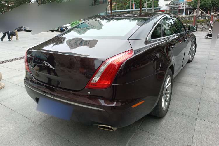 Used Jaguar XJ 2012 XJL 3.0 Panoramic Business Edition Rear Right 45 Deg