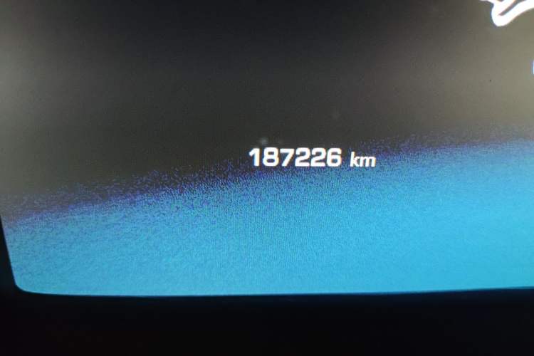 Used Jaguar XJ 2012 XJL 3.0 Panoramic Business Edition Odometer Close Up
