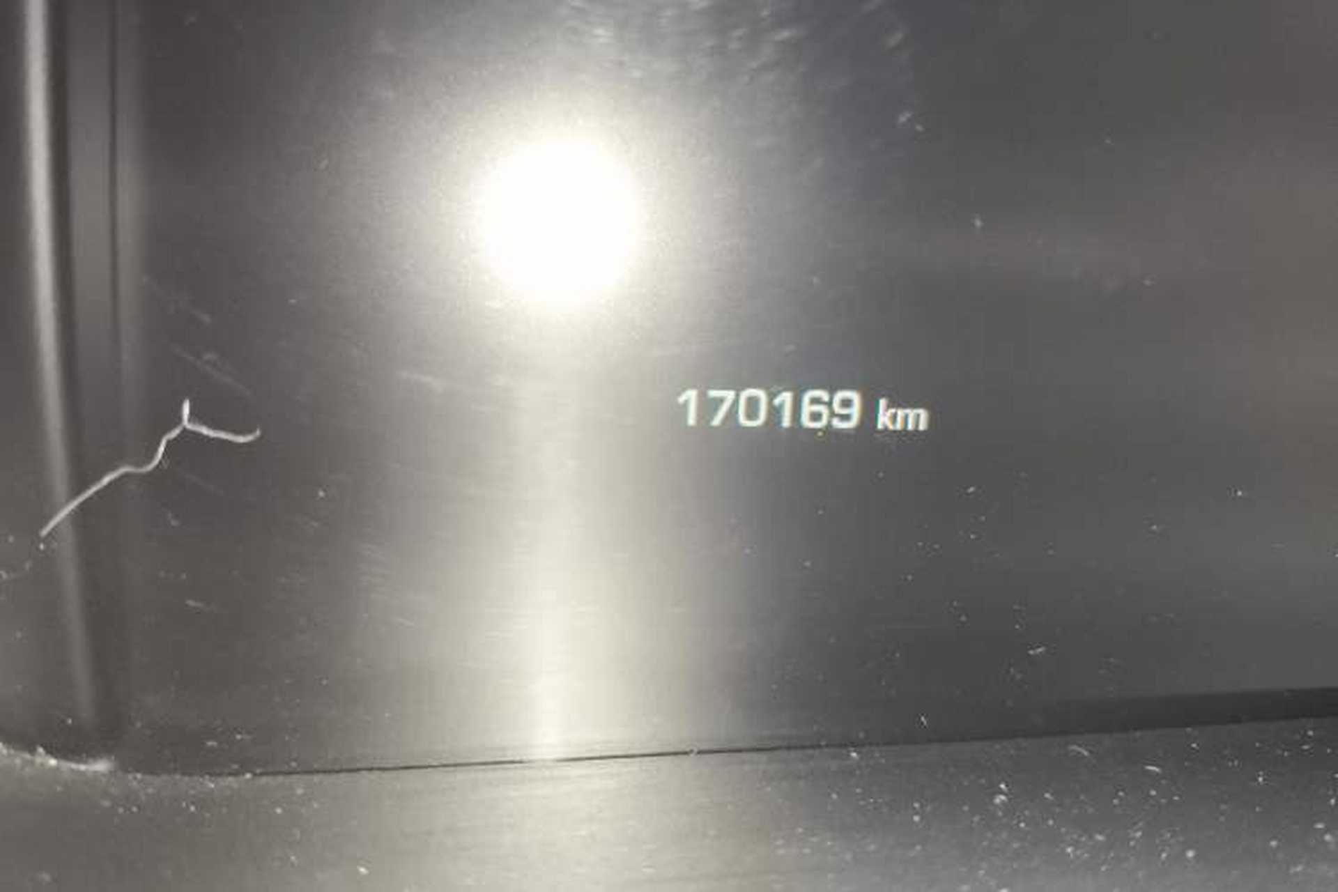 Used Jaguar XJ 2012 XJL 3.0 Panoramic Business Edition Odometer Close Up