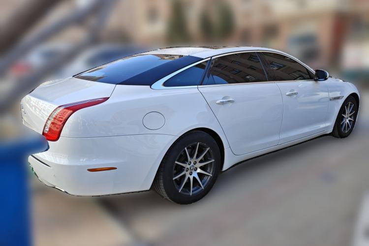 Used Jaguar XJ 2012 XJL 3.0 Panoramic Business Edition Rear Right 45 Deg