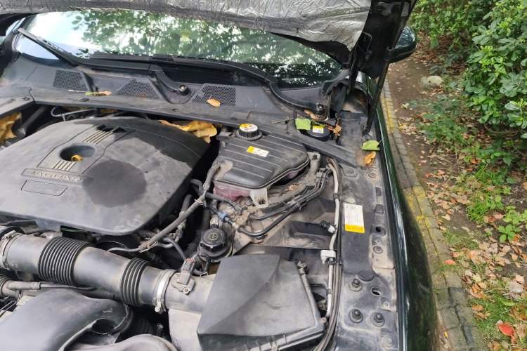 Used Jaguar XJ 2013 XJL 2.0T Elegance Business Edition Engine Bay Left