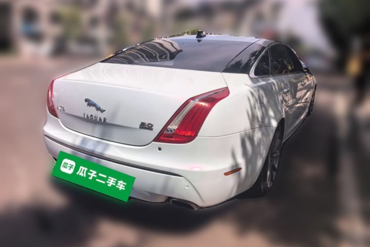 Used Jaguar XJ 2013 XJL 3.0 SC Four-Wheel Drive Flagship Business Edition Rear Right 45 Deg