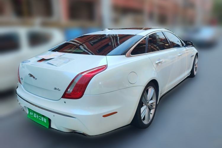 Used Jaguar XJ 2013 XJL 2.0T Elegance Business Edition Rear Right 45 Deg