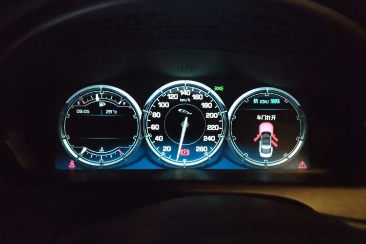 Used Jaguar XJ 2014 XJL 3.0 SC Two-Wheel-Drive Luxury Business Edition Instrument Cluster