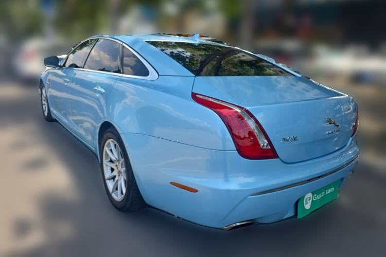 Used Jaguar XJ 2014 XJL 2.0T Two-Wheel Drive Panoramic Business Edition Rear Left 45 Deg