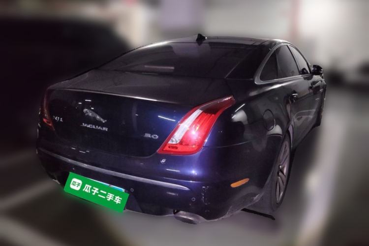 Used Jaguar XJ 2014 XJL 3.0 SC Two-Wheel-Drive Luxury Business Edition Rear Right 45 Deg
