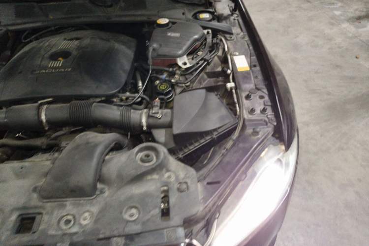 Used Jaguar XJ 2014 XJL 2.0T Two-Wheel-Drive Elegant Business Edition Engine Bay Left