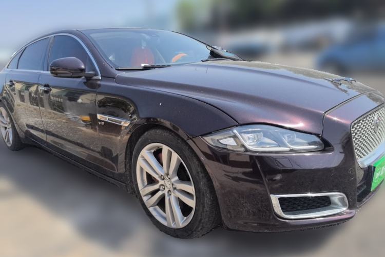 Used Jaguar XJ 2014 XJL 3.0 SC Four-Wheel Drive Prestige Business Edition Front Right 45 Deg