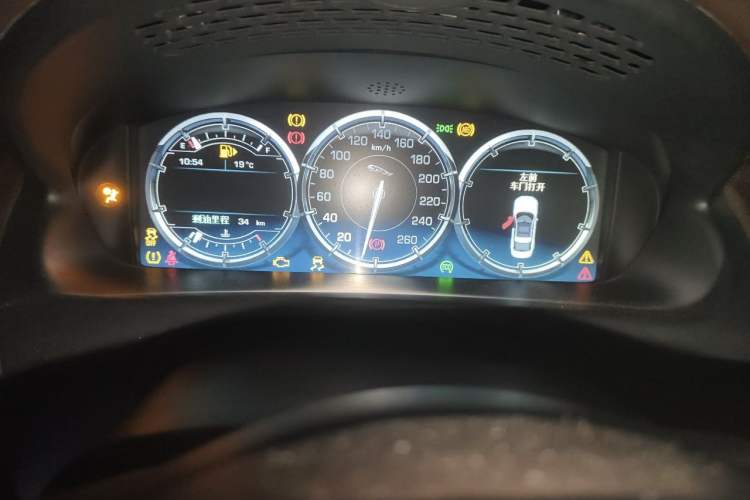Used Jaguar XJ 2014 XJL 2.0T Two-Wheel Drive Panoramic Business Edition Instrument Cluster