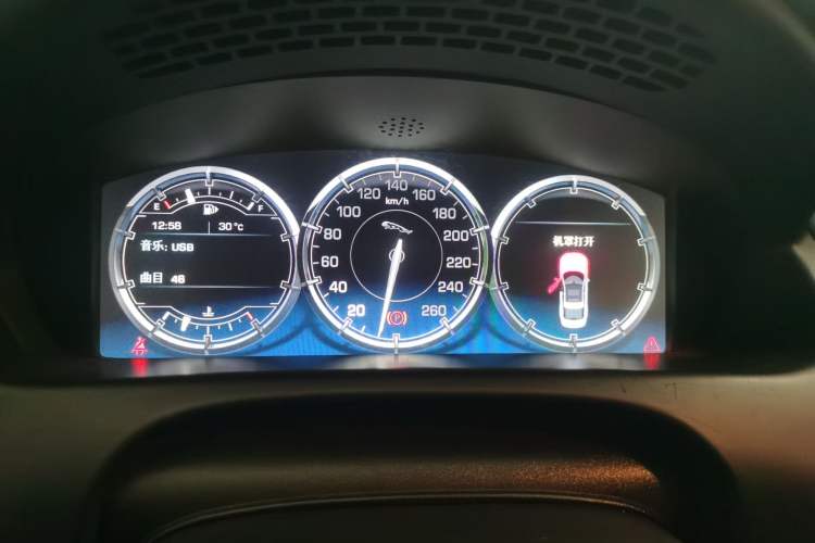 Used Jaguar XJ 2014 XJL 3.0 SC Two-Wheel-Drive Luxury Business Edition Instrument Cluster