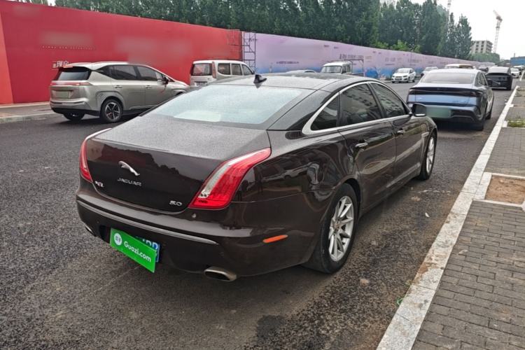 Used Jaguar XJ 2014 XJL 2.0T Two-Wheel Drive Panoramic Business Edition Rear Right 45 Deg