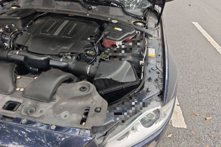 Used Jaguar XJ 2014 XJL 3.0 SC Two-Wheel-Drive Panoramic Business Edition Engine Bay Left