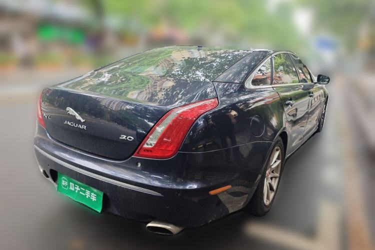 Used Jaguar XJ 2014 XJL 3.0 SC Two-Wheel-Drive Panoramic Business Edition Rear Right 45 Deg
