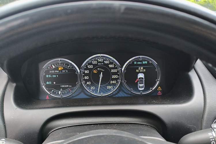 Used Jaguar XJ 2014 XJL 3.0 SC Two-Wheel-Drive Panoramic Business Edition Instrument Cluster