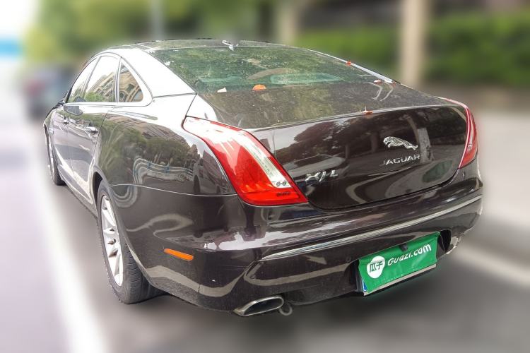 Used Jaguar XJ 2014 XJL 2.0T Two-Wheel-Drive Elegant Business Edition Rear Left 45 Deg