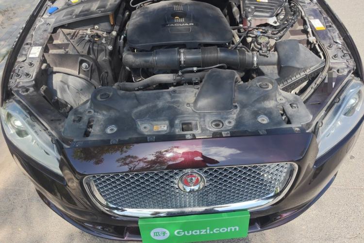 Used Jaguar XJ 2014 XJL 2.0T Two-Wheel-Drive Elegant Business Edition Engine Bay