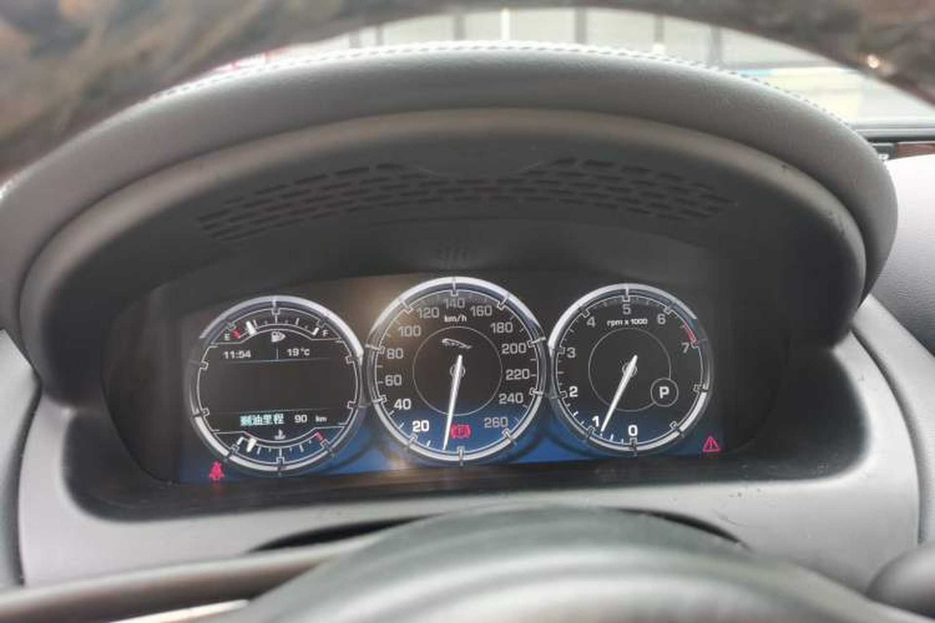 Used Jaguar XJ 2014 XJL 3.0 SC Two-Wheel-Drive Panoramic Business Edition Instrument Cluster