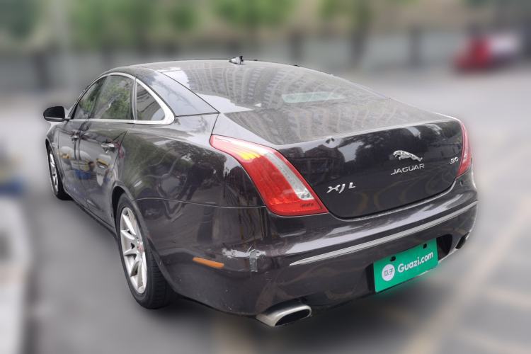 Used Jaguar XJ 2014 XJL 3.0 SC Two-Wheel-Drive Panoramic Business Edition Rear Left 45 Deg