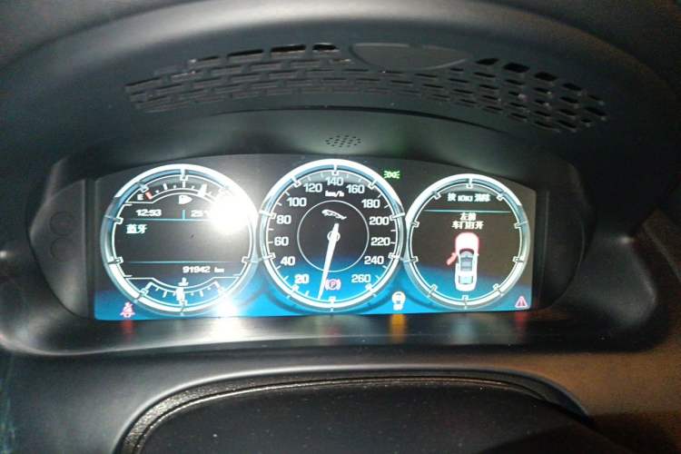 Used Jaguar XJ 2014 XJL 3.0 SC Two-Wheel-Drive Panoramic Business Edition Instrument Cluster