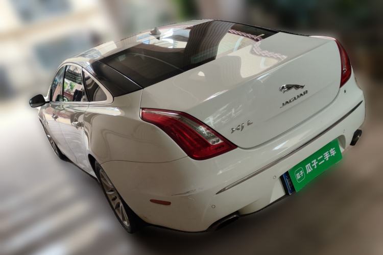 Used Jaguar XJ 2014 XJL 2.0T Two-Wheel-Drive Elegant Business Edition Rear Left 45 Deg