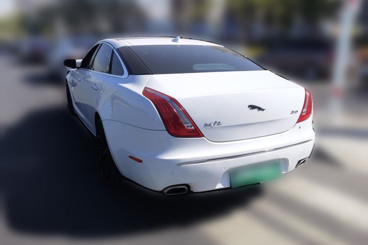 Used Jaguar XJ 2014 XJL 3.0 SC Two-Wheel-Drive Panoramic Business Edition Rear Left 45 Deg