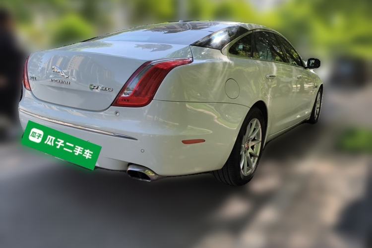 Used Jaguar XJ 2014 XJL 3.0 SC Two-Wheel-Drive Panoramic Business Edition Rear Right 45 Deg
