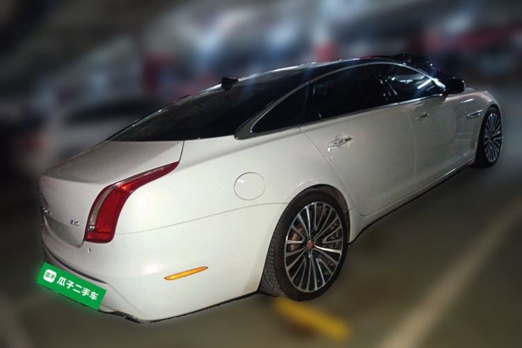 Used Jaguar XJ 2014 XJL 3.0 SC Two-Wheel-Drive Panoramic Business Edition Rear Right 45 Deg