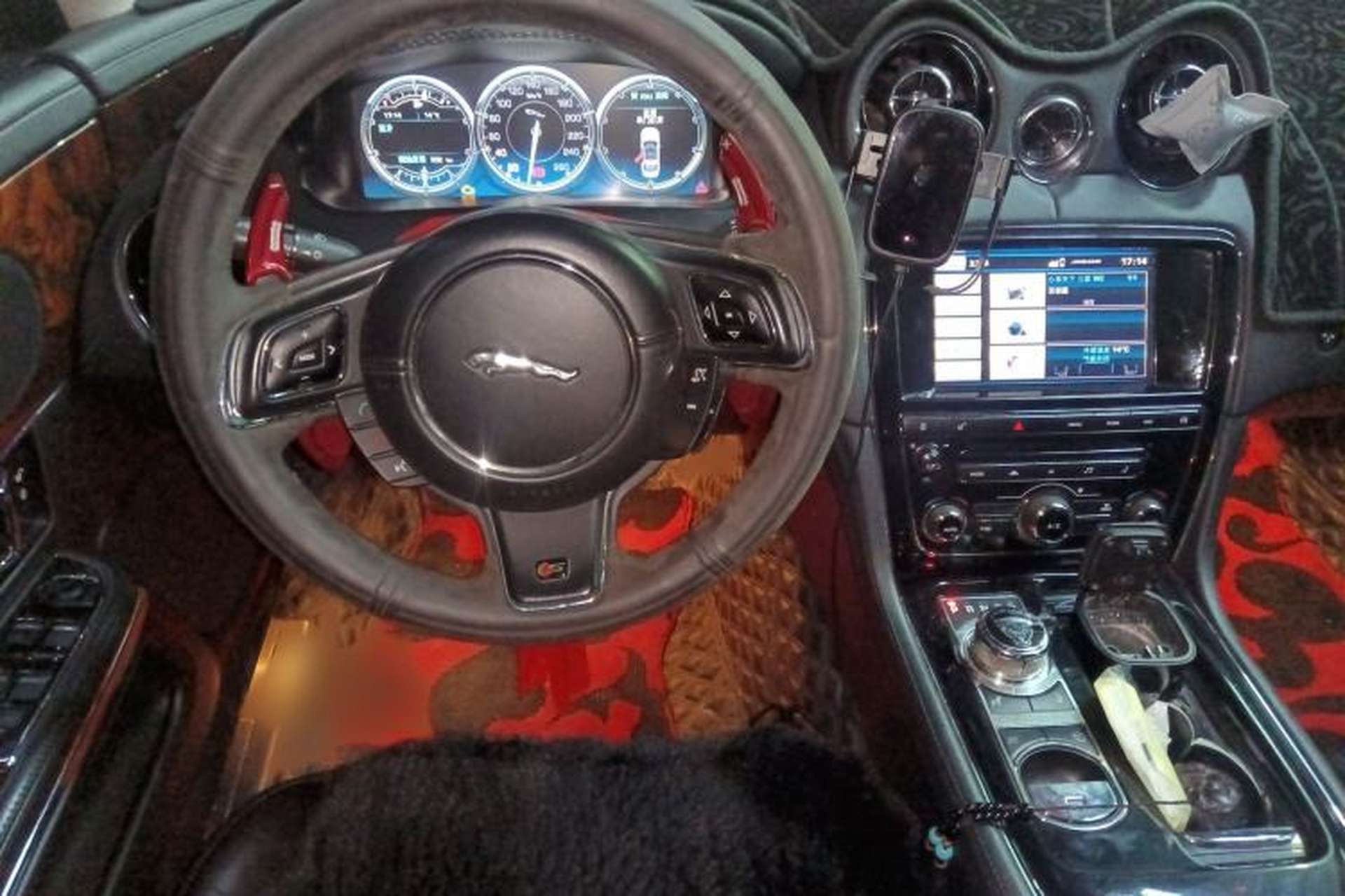 Used Jaguar XJ 2014 XJL 3.0 SC Four-Wheel Drive Prestige Business Edition Steering Wheel