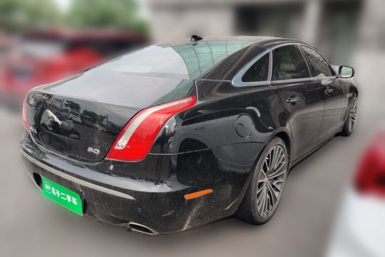 Used Jaguar XJ 2015 XJL 2.0T Elegance Business 80th Anniversary Limited Edition Rear Right 45 Deg