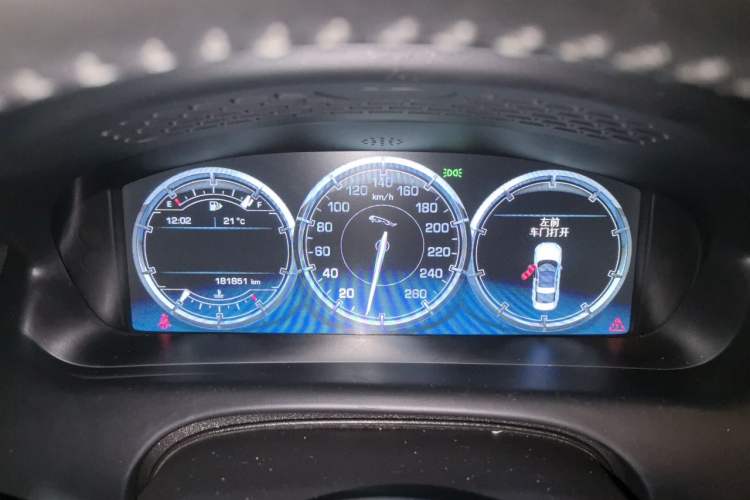 Used Jaguar XJ 2015 XJL 3.0 SC Two-Wheel-Drive Cambridge Limited Edition Instrument Cluster