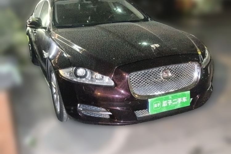 Used Jaguar XJ 2015 XJL 3.0 SC Elegant Business 80th Anniversary Limited Edition Front Right 45 Deg
