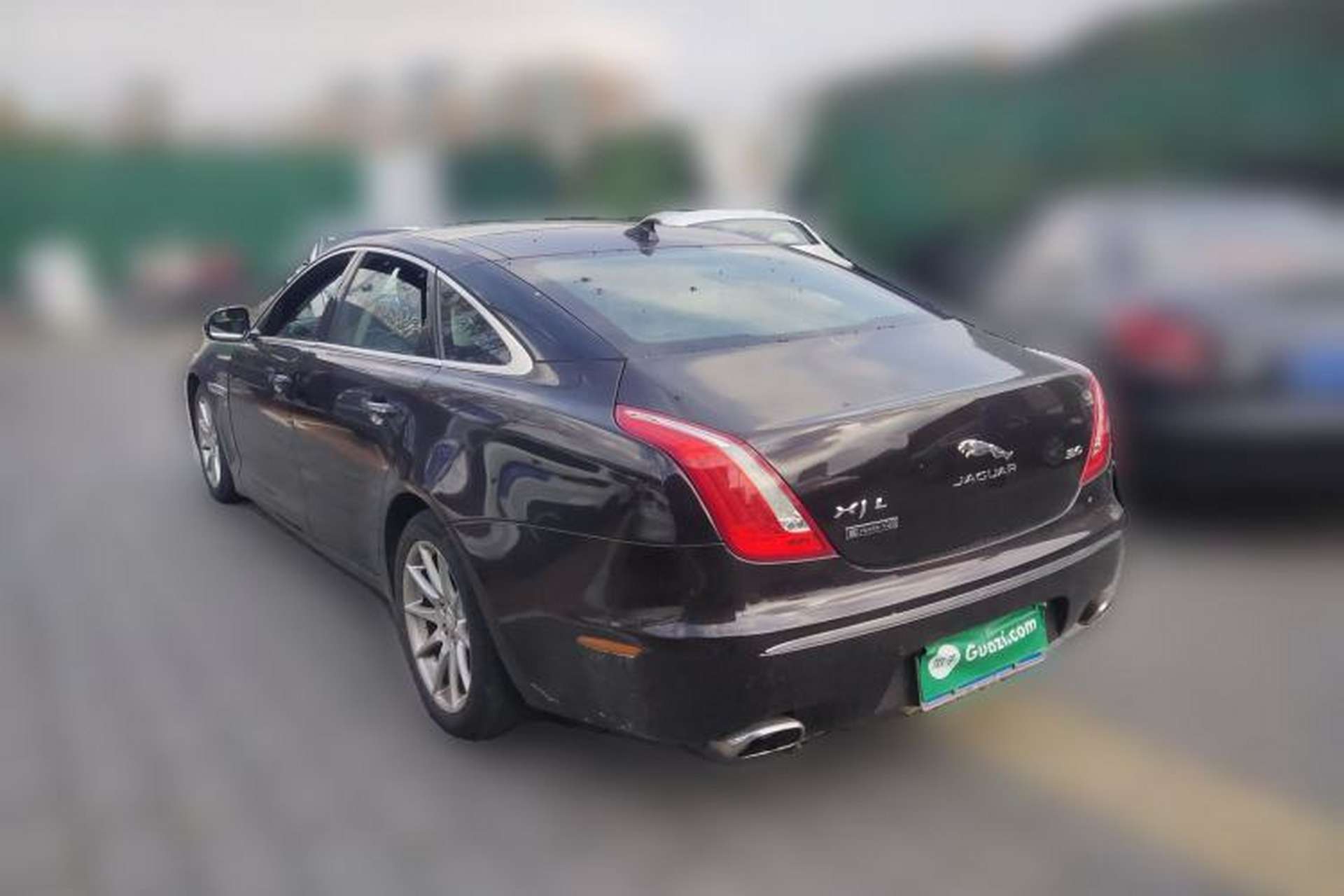 Used Jaguar XJ 2015 XJL 3.0 SC Elegant Business 80th Anniversary Limited Edition Rear Left 45 Deg