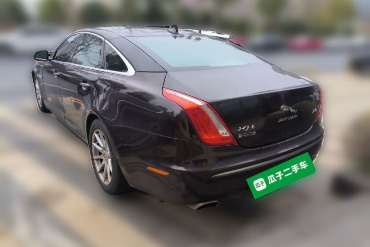 Used Jaguar XJ 2015 XJL 3.0 SC Elegant Business 80th Anniversary Limited Edition Rear Left 45 Deg