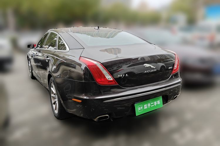 Used Jaguar XJ 2015 XJL 3.0 SC Elegant Business 80th Anniversary Limited Edition Rear Left 45 Deg