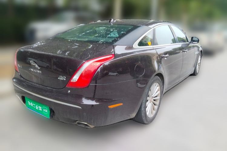 Used Jaguar XJ 2015 XJL 2.0T Elegance Business 80th Anniversary Limited Edition Rear Right 45 Deg