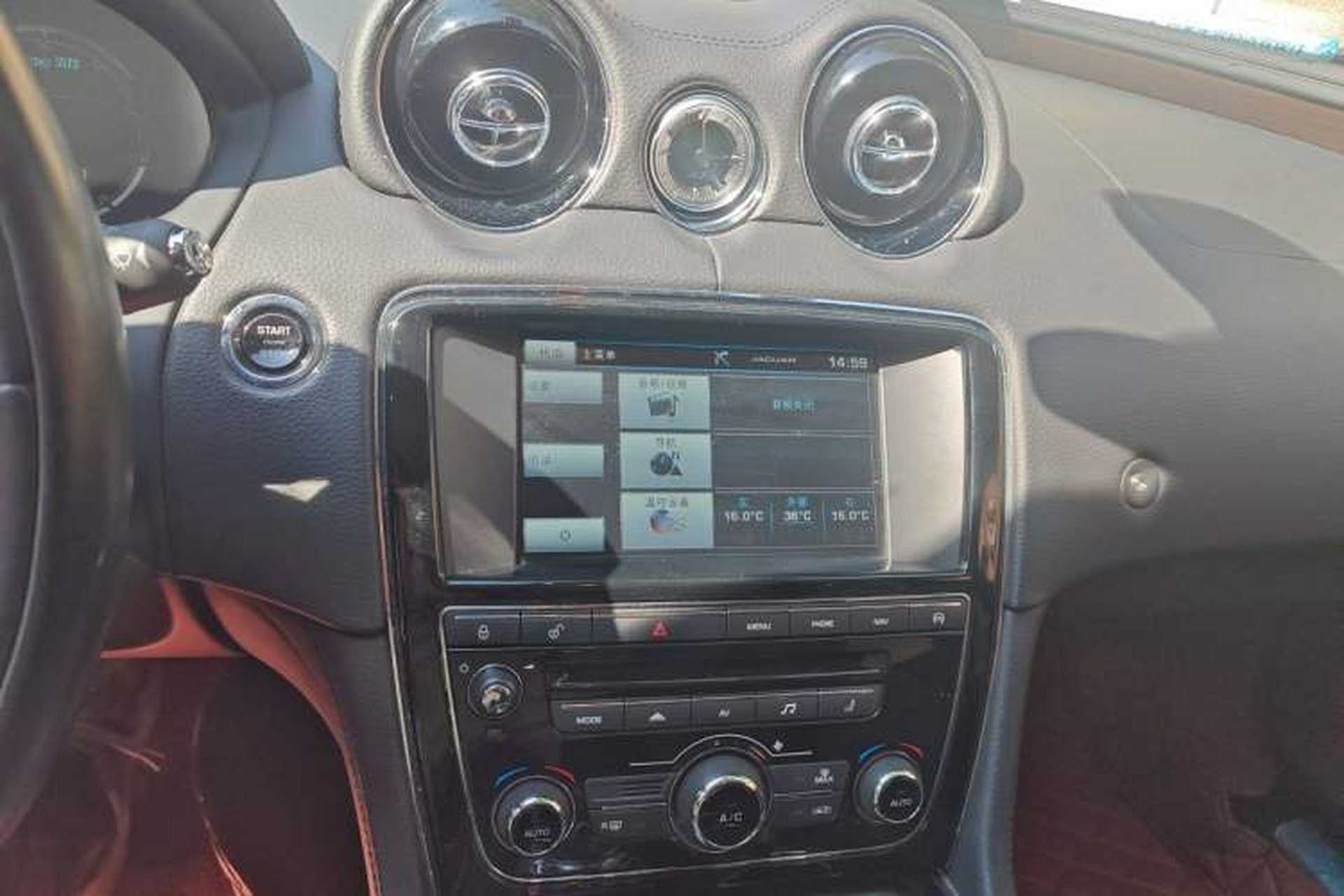 Used Jaguar XJ 2015 XJL 2.0T Elegance Business 80th Anniversary Limited Edition Audio And AC Panel
