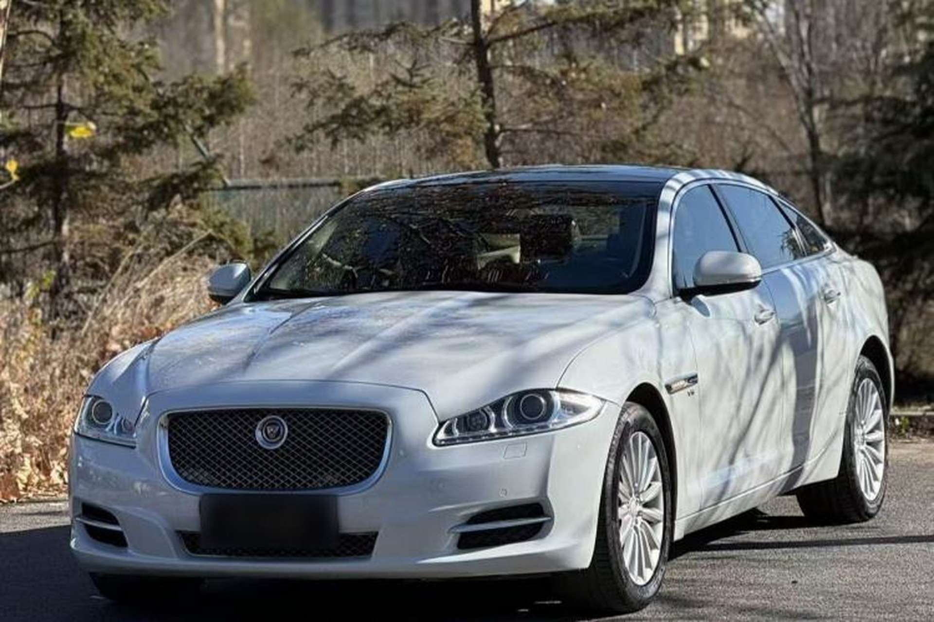 Used Jaguar XJ 2015 XJL 2.0T Elegance Business 80th Anniversary Limited Edition Front Left 45 Deg