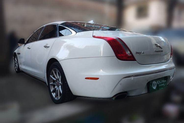 Used Jaguar XJ 2015 XJL 2.0T Elegance Business 80th Anniversary Limited Edition Rear Left 45 Deg