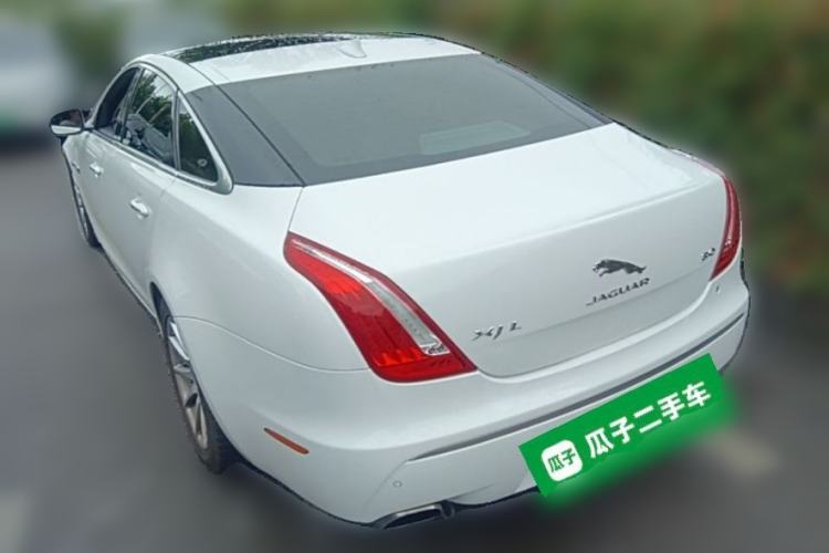 Used Jaguar XJ 2015 XJL 3.0 SC Elegant Business 80th Anniversary Limited Edition Rear Left 45 Deg