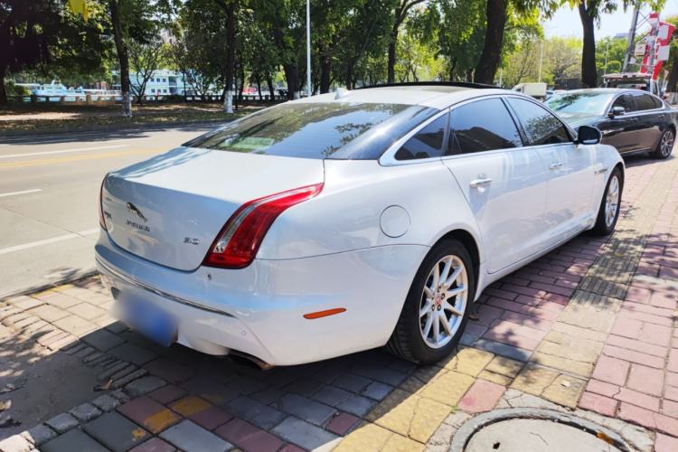 Used Jaguar XJ 2015 XJL 2.0T Elegance Business 80th Anniversary Limited Edition Rear Right 45 Deg