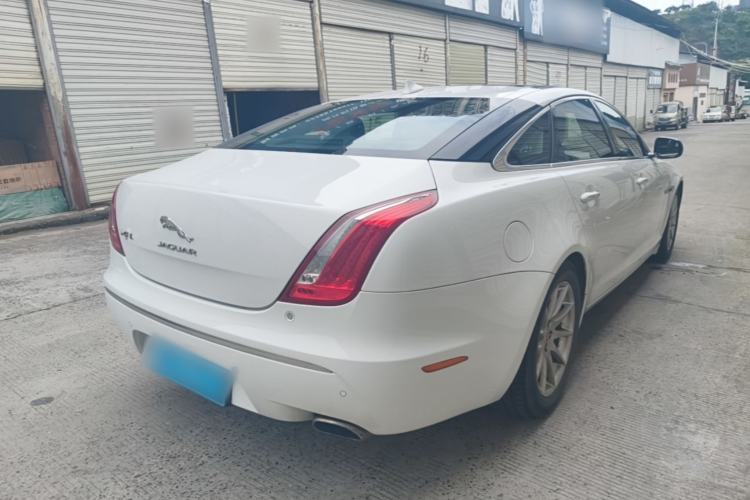 Used Jaguar XJ 2015 XJL 2.0T Elegance Business 80th Anniversary Limited Edition Rear Right 45 Deg