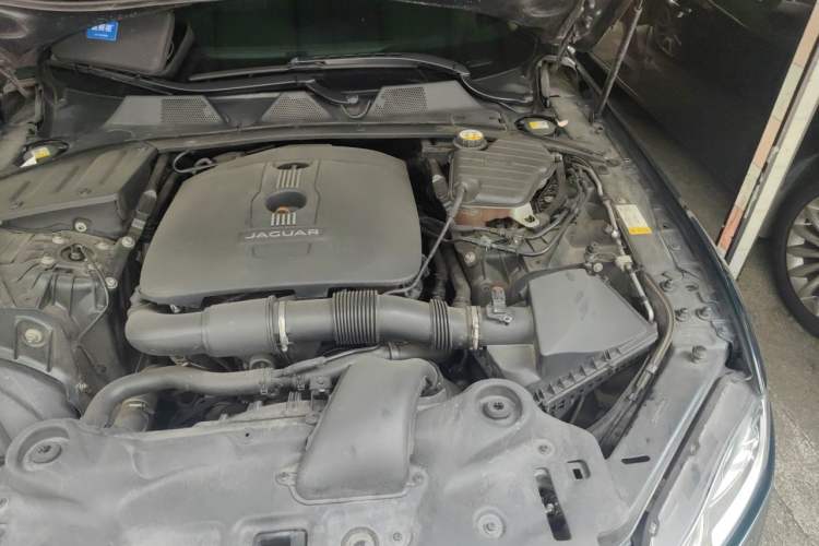 Used Jaguar XJ 2016 XJL 2.0T Two-Wheel-Drive Elegant Business Edition Engine Bay Left