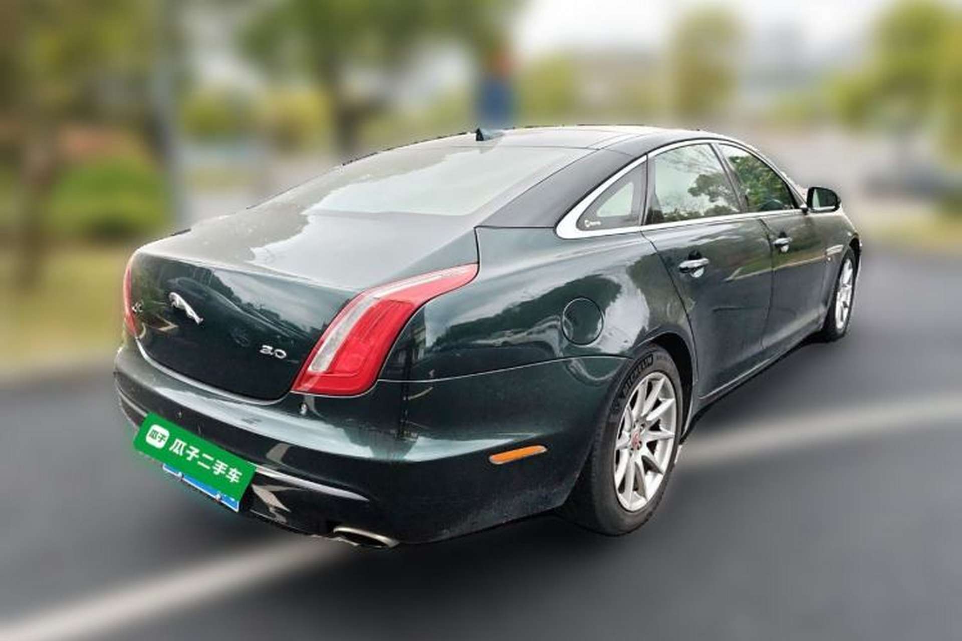Used Jaguar XJ 2016 XJL 3.0 SC Two-Wheel-Drive Elegant Business Edition Rear Right 45 Deg