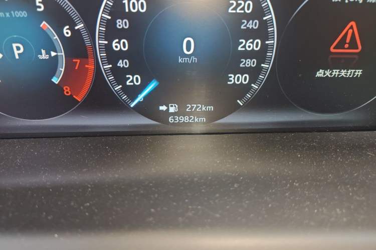 Used Jaguar XJ 2016 XJL 3.0 SC Two-Wheel-Drive Elegant Business Edition Odometer Close Up
